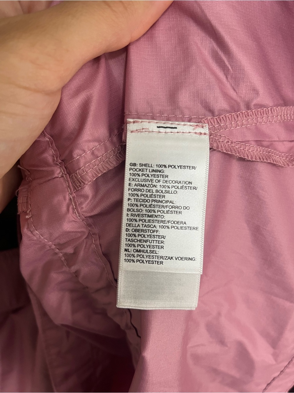 The North Face Fanorak 2.0 Women's Colorblock Windbreaker Jacket in size XL - Picture 9 of 13
